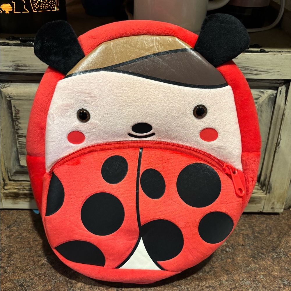 Akoo Red and Black mini Backpack